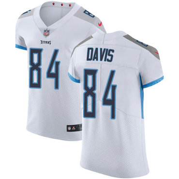 Nike Titans #84 Corey Davis White Men's Stitched NFL Vapor Untouchable Elite Jersey Nike Titans #84 Corey Davis White Men's Stitched NFL Vapor Untouchable Elite Jersey