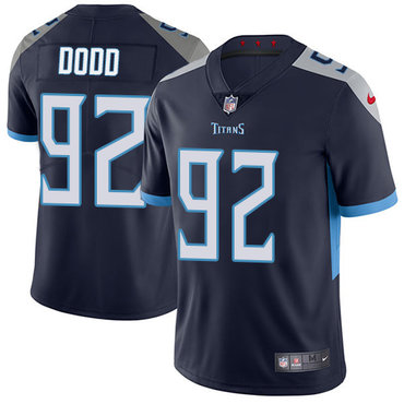 Nike Titans #92 Kevin Dodd Navy Blue Alternate Men's Stitched NFL Vapor Untouchable Limited Jersey