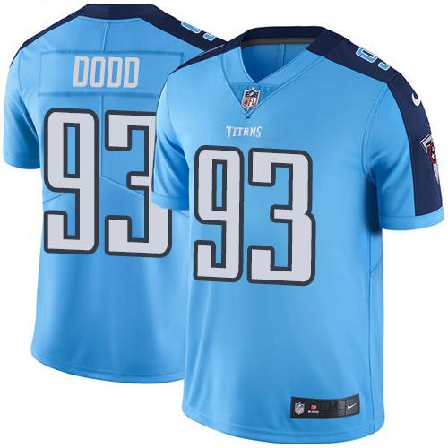 Nike Titans #93 Kevin Dodd Light Blue Men's Stitched NFL Limited Rush Jersey Nike Titans #93 Kevin Dodd Light Blue Men's Stitched NFL Limited Rush Jersey