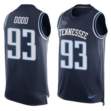 Nike Titans #93 Kevin Dodd Navy Blue Alternate Men's Stitched NFL Limited Tank Top Jersey Nike Titans #93 Kevin Dodd Navy Blue Alternate Men's Stitched NFL Limited Tank Top Jersey