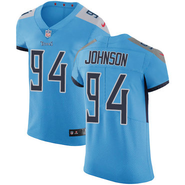 Nike Titans #94 Austin Johnson Light Blue Team Color Men's Stitched NFL Vapor Untouchable Elite Jersey Nike Titans #94 Austin Johnson Light Blue Team Color Men's Stitched NFL Vapor Untouchable Elite Jersey