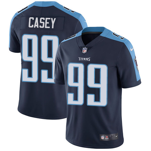 Nike Titans #99 Jurrell Casey Navy Blue Alternate Youth Stitched NFL Vapor Untouchable Limited Jersey