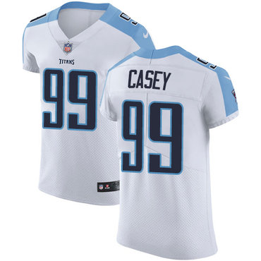 Nike Titans #99 Jurrell Casey White Men's Stitched NFL Vapor Untouchable Elite Jersey Nike Titans #99 Jurrell Casey White Men's Stitched NFL Vapor Untouchable Elite Jersey