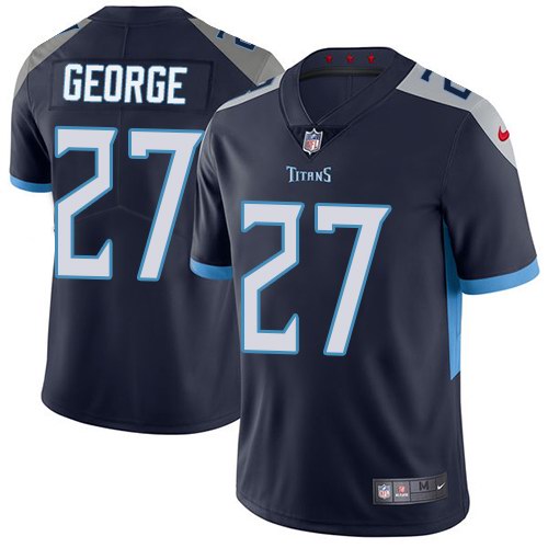 Nike Titans 27 Eddie George Navy New 2018 Vapor Untouchable Limited Jersey Nike Titans 27 Eddie George Navy New 2018 Vapor Untouchable Limited Jersey