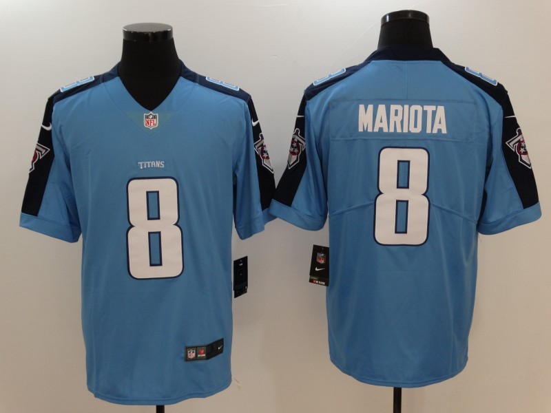 Nike Titans 8 Marcus Mariota Light Blue Vapor Untouchable Player Limited Jersey Nike Titans 8 Marcus Mariota Light Blue Vapor Untouchable Player Limited Jersey