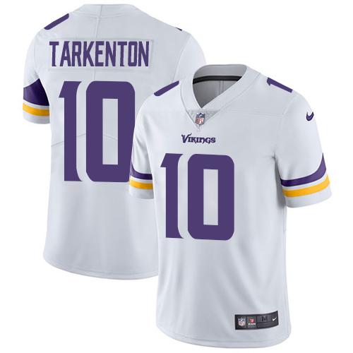 Nike Vikings #10 Fran Tarkenton White Men's Stitched NFL Vapor Untouchable Limited Jersey Nike Vikings #10 Fran Tarkenton White Men's Stitched NFL Vapor Untouchable Limited Jersey