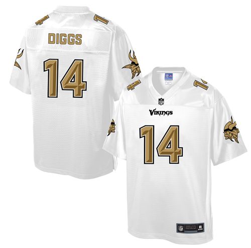 Nike Vikings #14 Stefon Diggs White Men's NFL Pro Line Fashion Game Jersey Nike Vikings #14 Stefon Diggs White Men's NFL Pro Line Fashion Game Jersey
