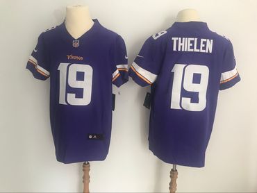 Nike Vikings #19 Adam Thielen Purple Team Color Men's Stitched NFL Vapor Untouchable Elite Jersey Nike Vikings #19 Adam Thielen Purple Team Color Men's Stitched NFL Vapor Untouchable Elite Jersey
