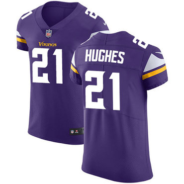 Nike Vikings #21 Mike Hughes Purple Team Color Men's Stitched NFL Vapor Untouchable Elite Jersey Nike Vikings #21 Mike Hughes Purple Team Color Men's Stitched NFL Vapor Untouchable Elite Jersey
