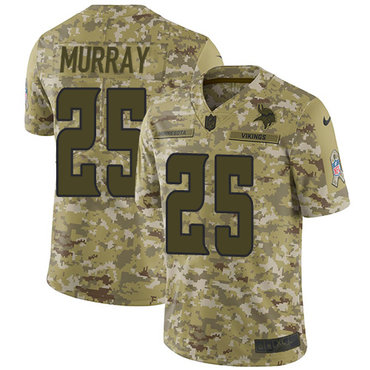 Nike Vikings #25 Latavius Murray Camo Youth Stitched NFL Limited 2018 Salute to Service Jersey Nike Vikings #25 Latavius Murray Camo Youth Stitched NFL Limited 2018 Salute to Service Jersey