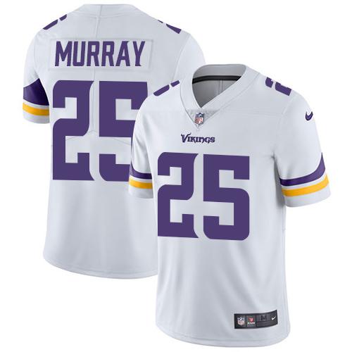 Nike Vikings #25 Latavius Murray White Men's Stitched NFL Vapor Untouchable Limited Jersey Nike Vikings #25 Latavius Murray White Men's Stitched NFL Vapor Untouchable Limited Jersey