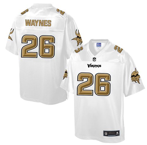Nike Vikings #26 Trae Waynes White Men's NFL Pro Line Fashion Game Jersey Nike Vikings #26 Trae Waynes White Men's NFL Pro Line Fashion Game Jersey