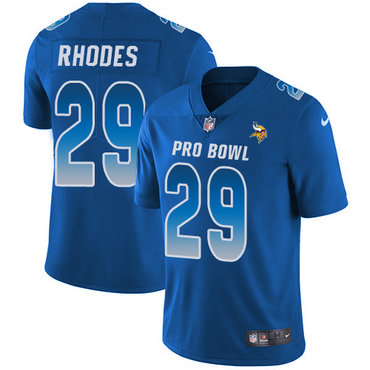 Nike Vikings #29 Xavier Rhodes Royal Youth Stitched NFL Limited NFC 2018 Pro Bowl Jersey Nike Vikings #29 Xavier Rhodes Royal Youth Stitched NFL Limited NFC 2018 Pro Bowl Jersey