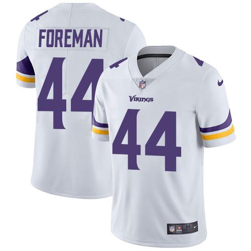 Nike Vikings #44 Chuck Foreman White Men's Stitched NFL Vapor Untouchable Limited Jersey Nike Vikings #44 Chuck Foreman White Men's Stitched NFL Vapor Untouchable Limited Jersey