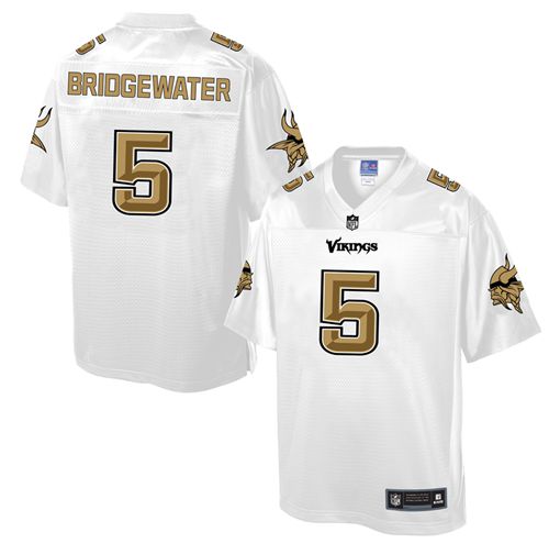 Nike Vikings #5 Teddy Bridgewater White Men's NFL Pro Line Fashion Game Jersey Nike Vikings #5 Teddy Bridgewater White Men's NFL Pro Line Fashion Game Jersey