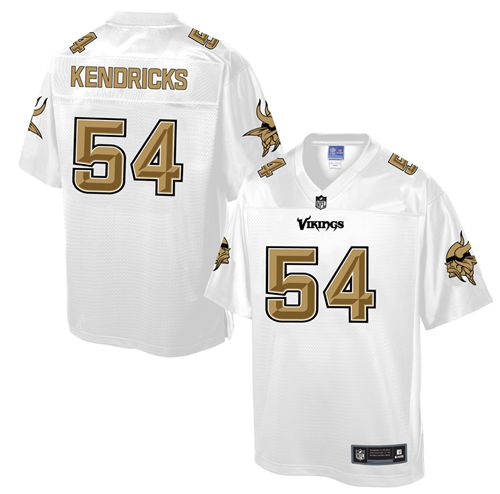 Nike Vikings #54 Eric Kendricks White Men's NFL Pro Line Fashion Game Jersey Nike Vikings #54 Eric Kendricks White Men's NFL Pro Line Fashion Game Jersey