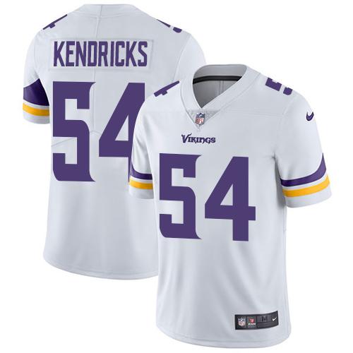 Nike Vikings #54 Eric Kendricks White Men's Stitched NFL Vapor Untouchable Limited Jersey Nike Vikings #54 Eric Kendricks White Men's Stitched NFL Vapor Untouchable Limited Jersey