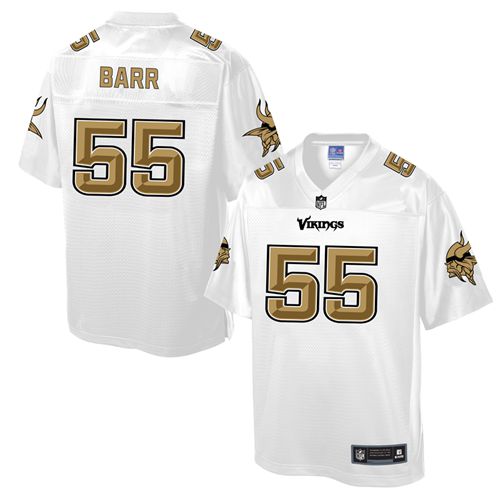 Nike Vikings #55 Anthony Barr White Men's NFL Pro Line Fashion Game Jersey Nike Vikings #55 Anthony Barr White Men's NFL Pro Line Fashion Game Jersey