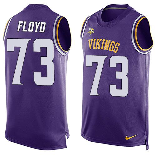 Nike Vikings #73 Sharrif Floyd Purple Team Color Men's Stitched NFL Limited Tank Top Jersey Nike Vikings #73 Sharrif Floyd Purple Team Color Men's Stitched NFL Limited Tank Top Jersey