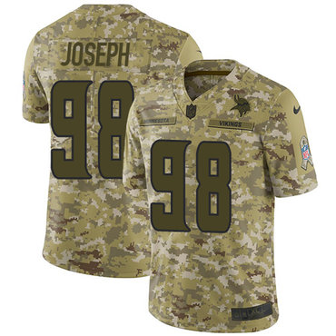 Nike Vikings #98 Linval Joseph Camo Youth Stitched NFL Limited 2018 Salute to Service Jersey Nike Vikings #98 Linval Joseph Camo Youth Stitched NFL Limited 2018 Salute to Service Jersey