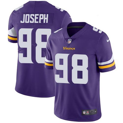 Nike Vikings #98 Linval Joseph Purple Team Color Men's Stitched NFL Vapor Untouchable Limited Jersey Nike Vikings #98 Linval Joseph Purple Team Color Men's Stitched NFL Vapor Untouchable Limited Jersey