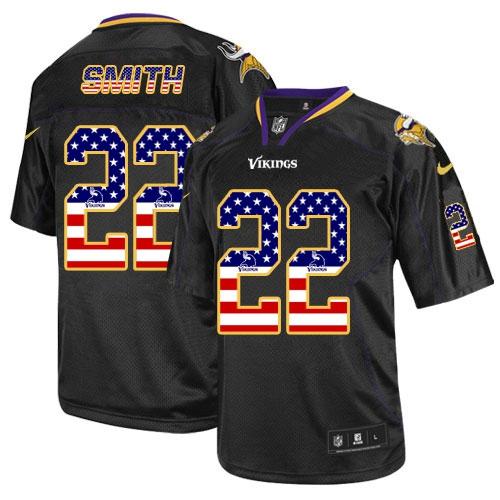 Nike Vikings 22 Harrison Smith Black USA Flag Fashing Limited Jersey Nike Vikings 22 Harrison Smith Black USA Flag Fashing Limited Jersey