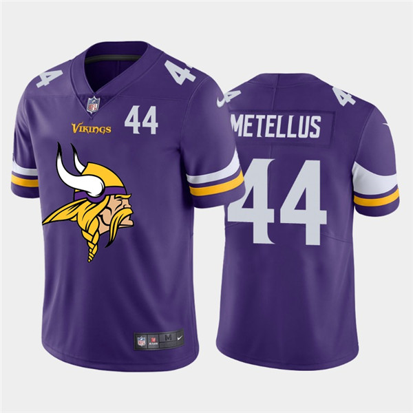 Nike Vikings 44 Josh Metellus Purple Team Big Logo Number Vapor Untouchable Limited Jersey Nike Vikings 44 Josh Metellus Purple Team Big Logo Number Vapor Untouchable Limited Jersey
