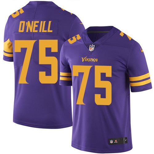 Nike Vikings 75 Brian O'Neill Purple Color Rush Limited Jersey Nike Vikings 75 Brian O'Neill Purple Color Rush Limited Jersey