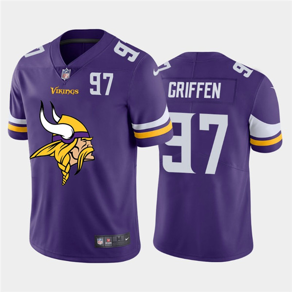 Nike Vikings 97 Everson Griffen Purple Team Big Logo Number Vapor Untouchable Limited Jersey Nike Vikings 97 Everson Griffen Purple Team Big Logo Number Vapor Untouchable Limited Jersey
