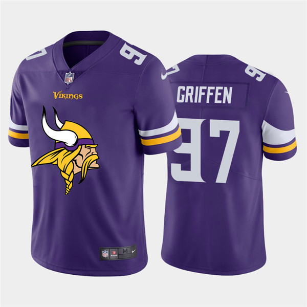 Nike Vikings 97 Everson Griffen Purple Team Big Logo Vapor Untouchable Limited Jersey Nike Vikings 97 Everson Griffen Purple Team Big Logo Vapor Untouchable Limited Jersey
