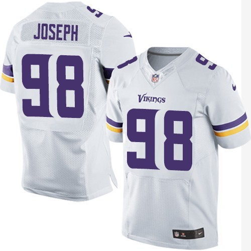 Nike Vikings 98 Linval Jose White Elite Jersey Nike Vikings 98 Linval Jose White Elite Jersey
