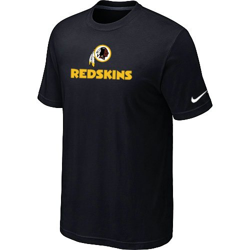 NEW NFL WaShington Redskins Authentic Logo T-Shirt Black NEW NFL WaShington Redskins Authentic Logo T-Shirt Black