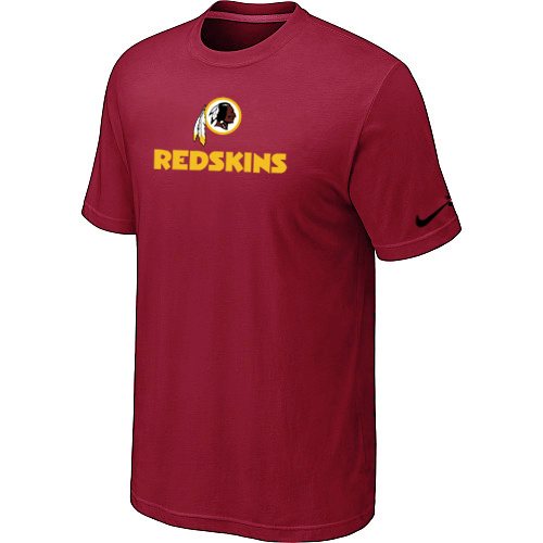 NEW NFL WaShington Redskins Authentic Logo T-Shirt Red NEW NFL WaShington Redskins Authentic Logo T-Shirt Red