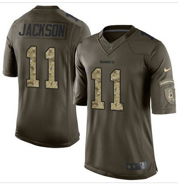 Nike Washington Redskins #11 DeSean Jackson Green Men's Stitched NFL Limited Salute to Service Jersey Nike Washington Redskins #11 DeSean Jackson Green Men's Stitched NFL Limited Salute to Service Jersey