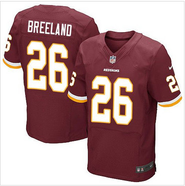 Nike Washington Redskins #26 Bashaud Breeland Burgundy Red Team Color Men's Stitched NFL Elite Jersey Nike Washington Redskins #26 Bashaud Breeland Burgundy Red Team Color Men's Stitched NFL Elite Jersey