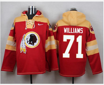 Nike Washington Redskins #71 Trent Williams Burgundy Red Player Pullover NFL Hoodie Nike Washington Redskins #71 Trent Williams Burgundy Red Player Pullover NFL Hoodie