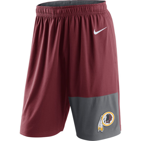 Nike Washington Redskins Burgundy NFL Shorts Nike Washington Redskins Burgundy NFL Shorts