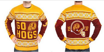 Nike Washington Redskins Men's Ugly Sweater