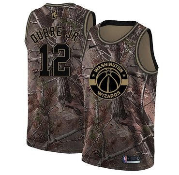 Nike Wizards #12 Kelly Oubre Jr. Camo NBA Swingman Realtree Collection Jersey