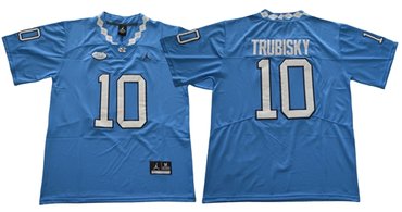 North Carolina #10 Mitchell Trubisky Blue Limited Stitched NCAA Jersey North Carolina #10 Mitchell Trubisky Blue Limited Stitched NCAA Jersey