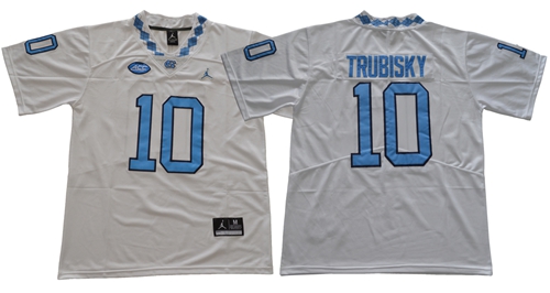 North Carolina #10 Mitchell Trubisky White Limited Stitched NCAA Jersey North Carolina #10 Mitchell Trubisky White Limited Stitched NCAA Jersey