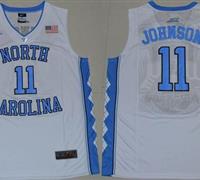 North Carolina #11 Brice Johnson White Basketball Stitched NCAA Jersey North Carolina #11 Brice Johnson White Basketball Stitched NCAA Jersey