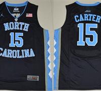 North Carolina #15 Vince Carter Black Basketball Stitched NCAA Jersey North Carolina #15 Vince Carter Black Basketball Stitched NCAA Jersey