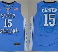 North Carolina #15 Vince Carter Blue Stitched NCAA Jersey North Carolina #15 Vince Carter Blue Stitched NCAA Jersey