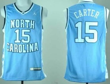 North Carolina #15 Vince Carter Blue Stitched NCAA Jersey North Carolina #15 Vince Carter Blue Stitched NCAA Jersey