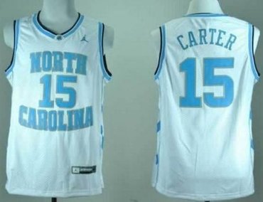 North Carolina #15 Vince Carter White Stitched NCAA Jersey North Carolina #15 Vince Carter White Stitched NCAA Jersey
