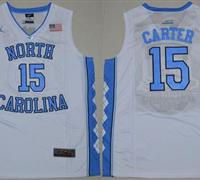 North Carolina #15 Vince Carter White Stitched NCAA Jersey North Carolina #15 Vince Carter White Stitched NCAA Jersey