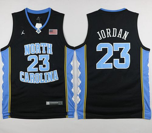 North Carolina #23 Michael Jordan Black Basketball Stitched NCAA Jersey North Carolina #23 Michael Jordan Black Basketball Stitched NCAA Jersey