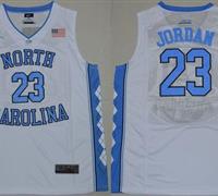 North Carolina #23 Michael Jordan White Stitched NCAA Jersey North Carolina #23 Michael Jordan White Stitched NCAA Jersey