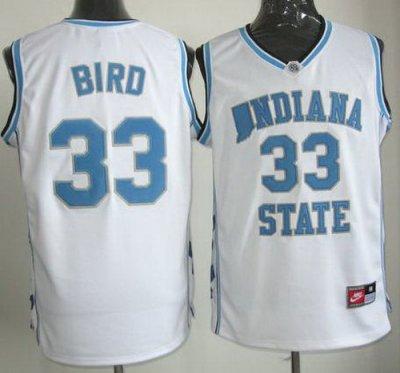 North Carolina 33 Larry Bird White NCAA Basketball Jerseys North Carolina 33 Larry Bird White NCAA Basketball Jerseys